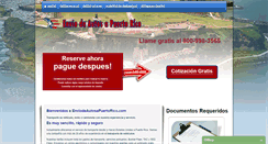 Desktop Screenshot of enviodeautosapuertorico.com